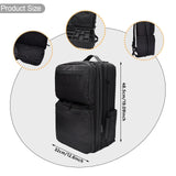Maxbell Barber Makeup Travel Backpack Hairstyling Case Storage Pouch Hairdresser Bag