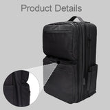 Maxbell Barber Makeup Travel Backpack Hairstyling Case Storage Pouch Hairdresser Bag