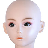 Maxbell Bald Manikin Head Multipurpose Smooth Wig Display Model for Scarves Wig Hats