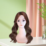 Maxbell Bald Manikin Head Multipurpose Smooth Wig Display Model for Scarves Wig Hats