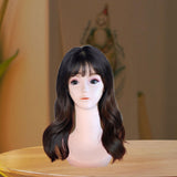 Maxbell Bald Manikin Head Multipurpose Smooth Wig Display Model for Scarves Wig Hats