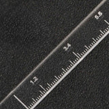 Maxbell Eyebrow Ruler Acrylic Portable Professional Eyebrow Stencil Eyebrow Template