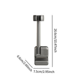 Maxbell Lazy Hair Dryer Stand Hands Free Hair Dryer Organizer for Household Bathroom Gray