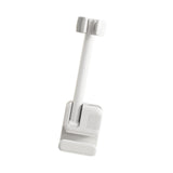 Maxbell Lazy Hair Dryer Stand Hands Free Hair Dryer Organizer for Household Bathroom White