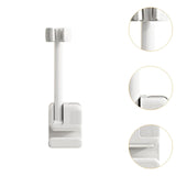 Maxbell Lazy Hair Dryer Stand Hands Free Hair Dryer Organizer for Household Bathroom White