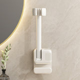 Maxbell Lazy Hair Dryer Stand Hands Free Hair Dryer Organizer for Household Bathroom White