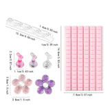 Maxbell False Nail Display Stand Makeup Nail Holders for DIY Practice Painting Nails