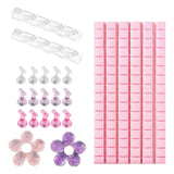 Maxbell False Nail Display Stand Makeup Nail Holders for DIY Practice Painting Nails