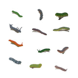 Maxbell 12x Crawl Caterpillar Hair Clips Halloween Hair Claw Cosplay Funny Barrettes