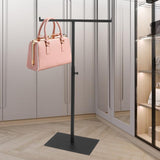 Maxbell Bag Display Stand T Shaped Scarf Handbag Stand for Tabletop Countertop Store