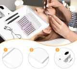 Maxbell Lash Tray Holder Salon Grafting Organizer for Nursing Home Home Beauty Salon