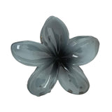 Maxbell Flower Shape Hair Claw Clip Nonslip Hair Clip for Women   Gray