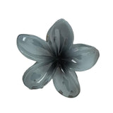 Maxbell Flower Shape Hair Claw Clip Nonslip Hair Clip for Women   Gray