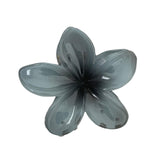 Maxbell Flower Shape Hair Claw Clip Nonslip Hair Clip for Women   Gray