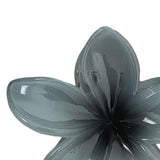 Maxbell Flower Shape Hair Claw Clip Nonslip Hair Clip for Women   Gray