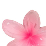 Maxbell Flower Shape Hair Claw Clip Nonslip Hair Clip for Women   Pink