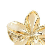 Maxbell Flower Shape Hair Claw Clip Nonslip Hair Clip for Women   Gold