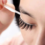 Maxbell 12x Eyelash Display Sticks Portable Eyelash Holders for DIY Beginners Travel Clear