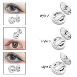 Maxbell Magnetic False Eyelashes Easy to Use Easy to Wear for Beginners Girls Travel Style A