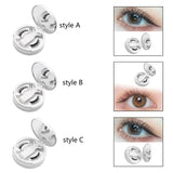 Maxbell Magnetic False Eyelashes Easy to Use Easy to Wear for Beginners Girls Travel Style A