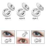 Maxbell Magnetic False Eyelashes Easy to Use Easy to Wear for Beginners Girls Travel Style A