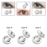 Maxbell Magnetic False Eyelashes Easy to Use Easy to Wear for Beginners Girls Travel Style A