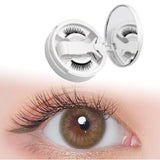 Maxbell Magnetic False Eyelashes Easy to Use Easy to Wear for Beginners Girls Travel Style A