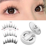 Maxbell Magnetic False Eyelashes Easy to Use Easy to Wear for Beginners Girls Travel Style C