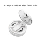 Maxbell Magnetic False Eyelashes Easy to Use Easy to Wear for Beginners Girls Travel Style C