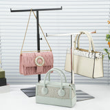 Maxbell Handbag Display Stand T Shape Jewelry Organizer for Wallet Scarves Bracelets
