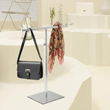 Maxbell Handbag Display Stand T Shape Jewelry Organizer for Wallet Scarves Bracelets