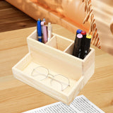 Maxbell Nail Polish Brush Storage Case Makeup Brush Holder for Kitchen Bedroom Salon