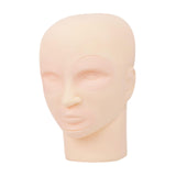 Maxbell Facial Tattoo Practice Mannequin Head Multipurpose Lightweight Soft Silicone
