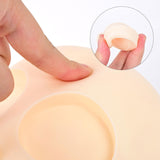 Maxbell Facial Tattoo Practice Mannequin Head Multipurpose Lightweight Soft Silicone