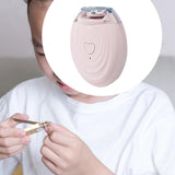 Maxbell Electric Automatic Nail Clipper Nail Polisher for Baby Elderly Children Pink