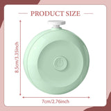 Maxbell Electric Nail Clipper Portable Lightweight Fingernail Trimmer Adults Elderly Green