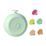 Maxbell Electric Nail Clipper Portable Lightweight Fingernail Trimmer Adults Elderly Green