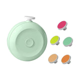 Maxbell Electric Nail Clipper Portable Lightweight Fingernail Trimmer Adults Elderly Green