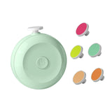 Maxbell Electric Nail Clipper Portable Lightweight Fingernail Trimmer Adults Elderly Green