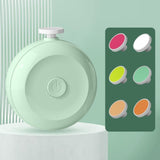 Maxbell Electric Nail Clipper Portable Lightweight Fingernail Trimmer Adults Elderly Green