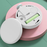 Maxbell Electric Nail Clipper Portable Lightweight Fingernail Trimmer Adults Elderly White