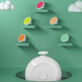 Maxbell Electric Nail Clipper Portable Lightweight Fingernail Trimmer Adults Elderly White