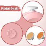 Maxbell Electric Nail Clipper Portable Lightweight Fingernail Trimmer Adults Elderly Pink