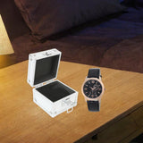 Maxbell Single Watch Storage Box Watch Storage Travel Case for Rings Pendant Earring