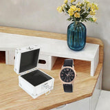 Maxbell Single Watch Storage Box Watch Storage Travel Case for Rings Pendant Earring