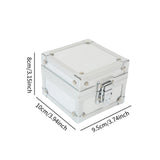 Maxbell Single Watch Storage Box Watch Storage Travel Case for Rings Pendant Earring