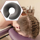 Maxbell Face Down Pillow Comfortable Support Prone Pillow for Home Beauty Salons SPA Dark Gray
