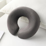 Maxbell Face Down Pillow Comfortable Support Prone Pillow for Home Beauty Salons SPA Dark Gray