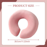 Maxbell Face Down Pillow Comfortable Support Prone Pillow for Home Beauty Salons SPA Pink