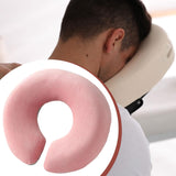 Maxbell Face Down Pillow Comfortable Support Prone Pillow for Home Beauty Salons SPA Pink